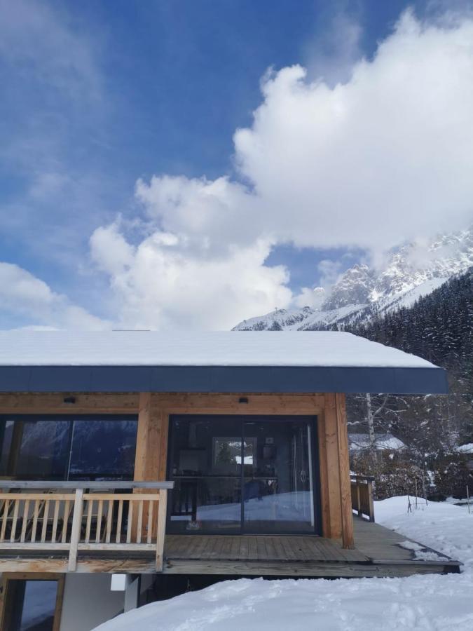 Modern Chalet With Garden Шамони Экстерьер фото