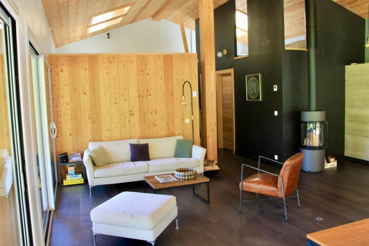 Modern Chalet With Garden Шамони Экстерьер фото